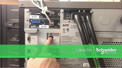 Performing Total Power Off Procedure for Symmetra LX | Schneider Electric Support
