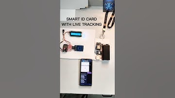 Smart ID Card for Attendance with Live Tracking