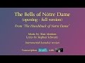 "The Bells of Notre Dame" (opening) Full reconstruction version / karaoke / Finale with Garritan