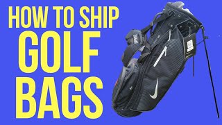 How To Ship A Golf Bag In The Mail
