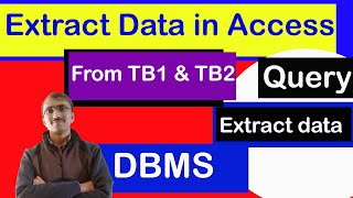 How to combine records from more than two tables in Microsoft Access@COMPUTEREXCELSOLUTION