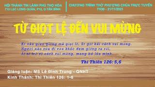 HTTL PHÚ THỌ HÒA - Chương Trình Thờ Phượng Chúa - 21/11/2021