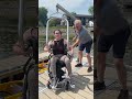 can disabled people kayak? #wheelchair