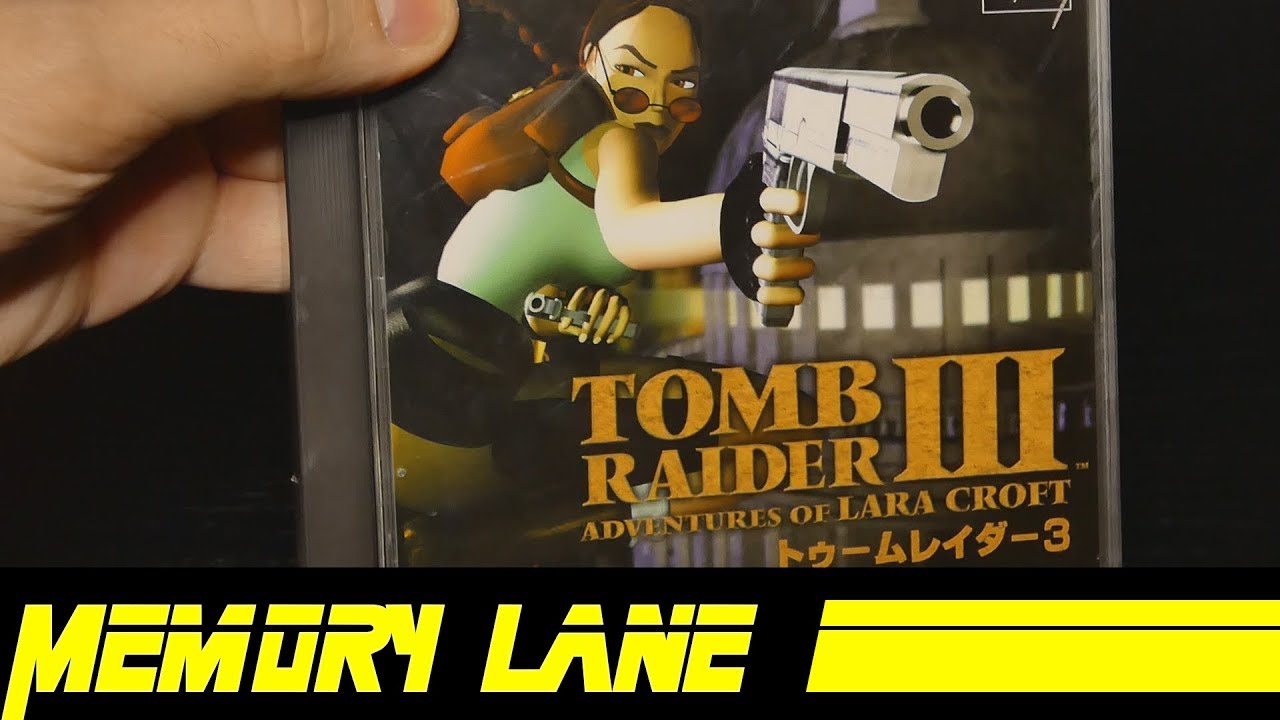 Japanese Tomb Raider III for PlayStation (Memory Lane)