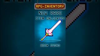 🗡️ Quest to 1000 Subs! : Day 19 – Inventory Opened: Beam Sword (Pixel Art Time-Lapse)