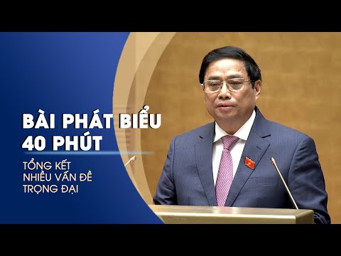 Video Toàn văn phát biểu của Thủ tướng Phạm Minh Chính tại... - youtube