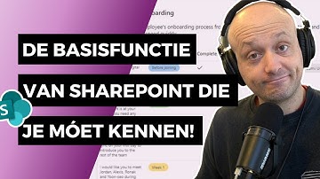 SharePoint Online Tutorial: hoe je een lijst maakt om bedrijfsgegevens en -processen te beheren