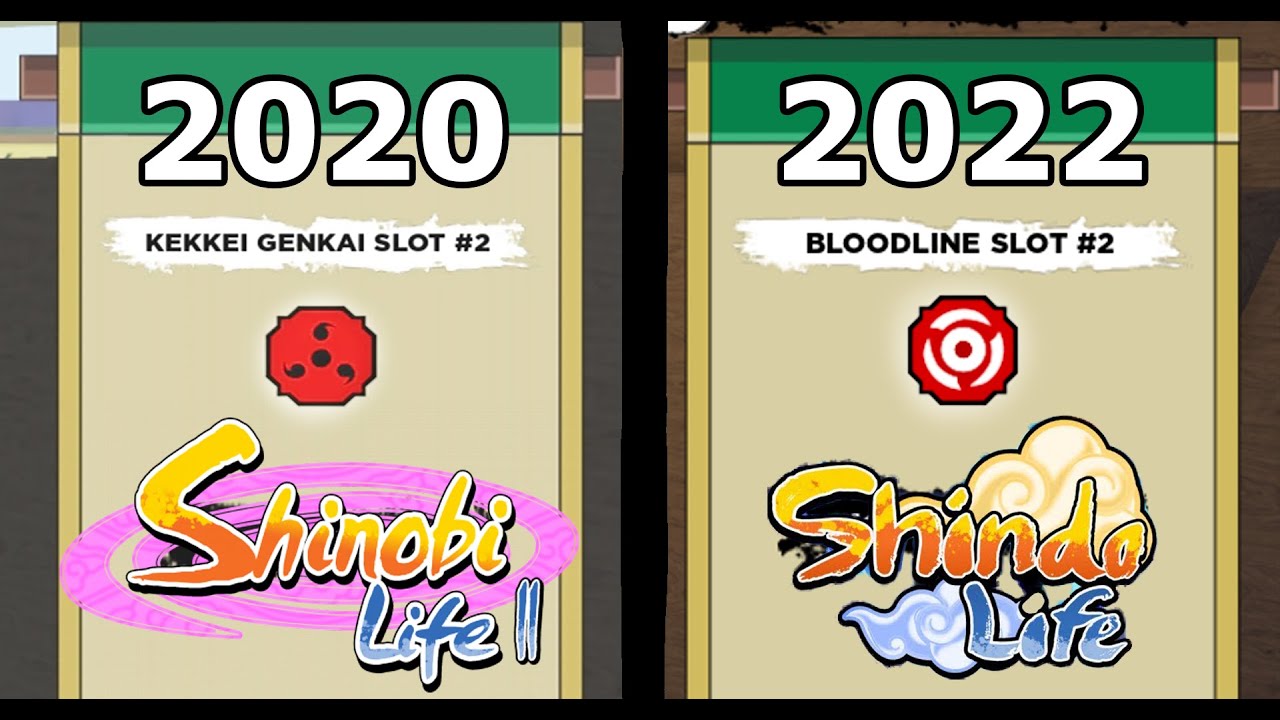 Shindo Life Then Vs Now...