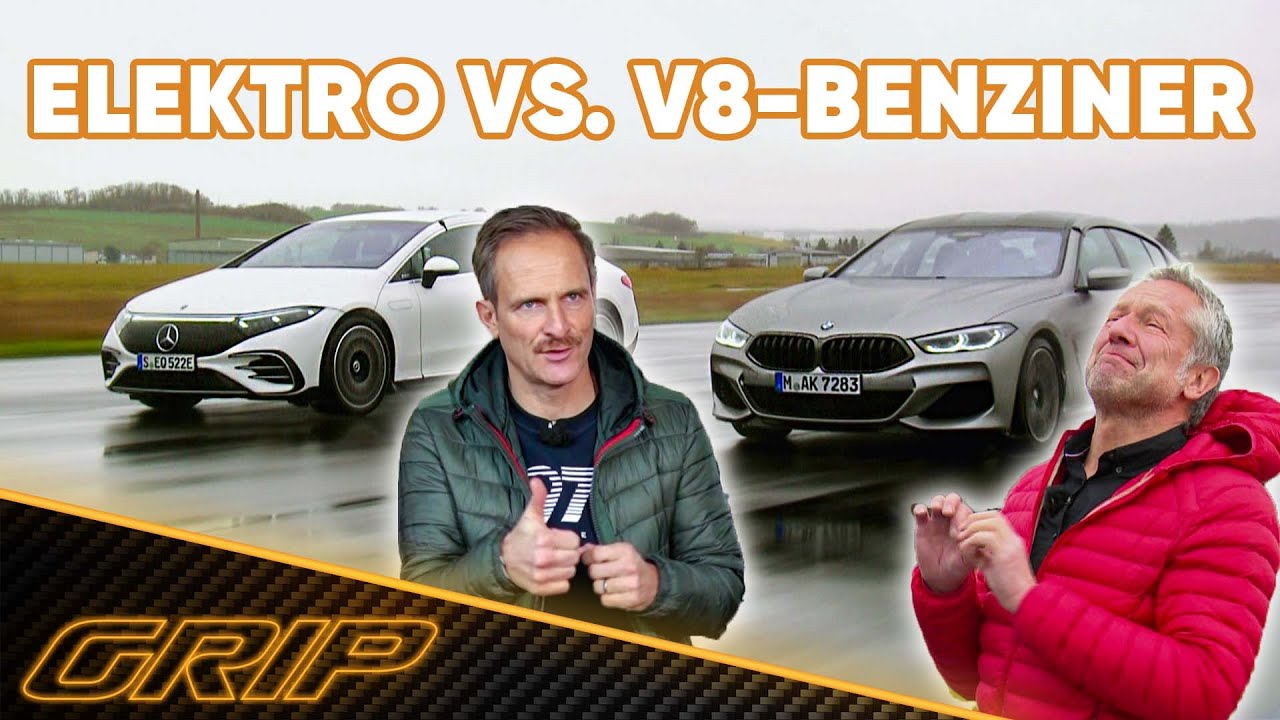 500 PS Luxuslimo Duell 🤜💥🤛 M850i xDrive Gran Coupé vs. EQS 580 4MATIC | GRIP