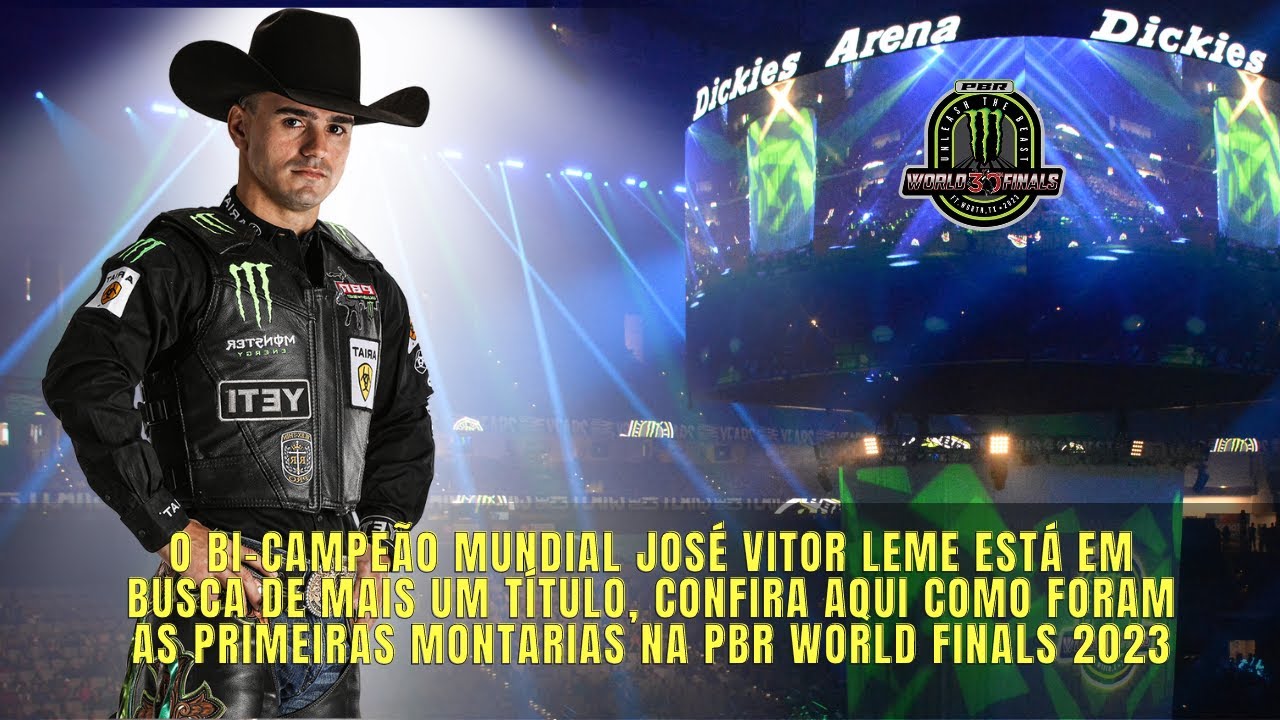 JOSÉ VITOR LEME BI-CAMPEÃO MUNDIAL DA PBR 2021! CONFIRA A ENTREVISTA E AS  MONTARIAS DA FINAL - VEGAS 