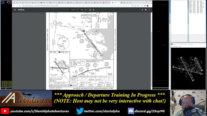 [ VATSIM ATC TRAINING ] Sweatbox session #4 working the Chesapeake (KBWI) area of Potomac!