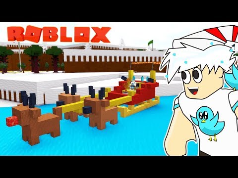 Santa S Sleigh And Reindeer Boat Build A Boat To Treasure Roblox Youtube - roblox build a boat fir treasure with sierra youtube