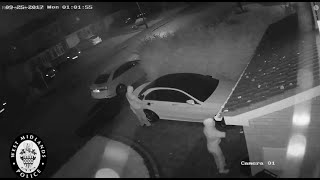 Relay Attack 2017  - 1st footage of vehicle stolen with relay attack in 2017 #keyless #attack