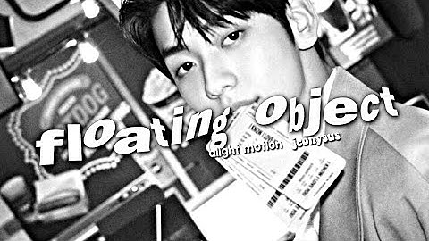 easy floating object tutorial on Alight Motion + Black Magic trend on tiktok