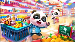 Baby Panda's Supermarket | Kids Grocery Shopping | BabyBus Game    @GREAT GIRLS GAMES screenshot 4