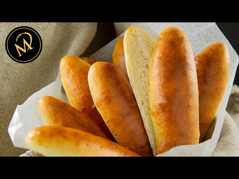 Video: Hot Dog Brötchen Rezept - Schritt Für Schritt Rezept Mit Fotos