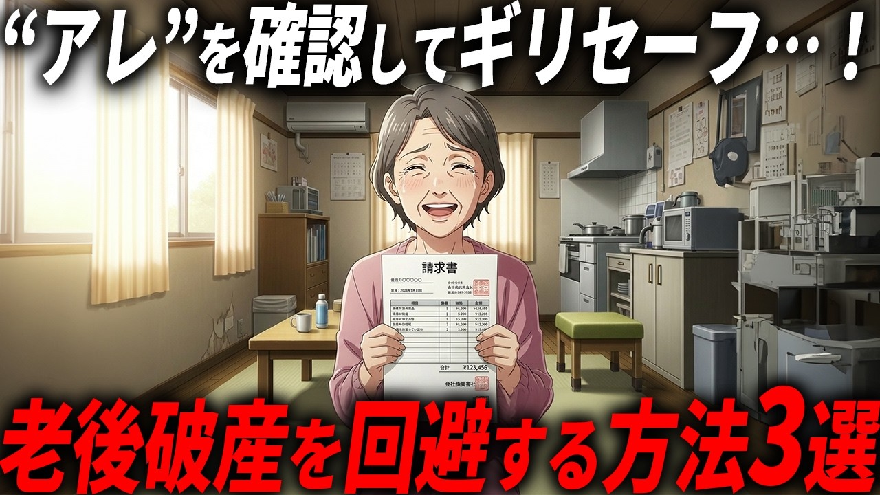 【あなたは大丈夫？】3つ当てはまったらヤバい…老後破産まっしぐらの人とそうでない人