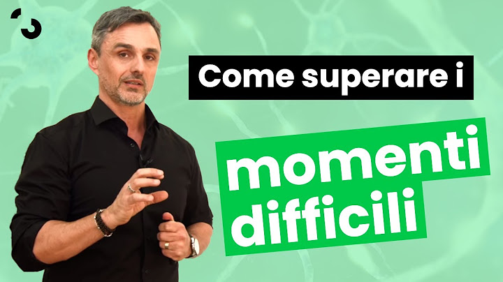 Come superare i momenti difficili | Filippo Ongaro