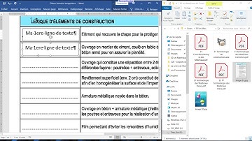 Utilisation de la fonction Windows Glisser  / Déposer pour insérer une image dans un document Word.