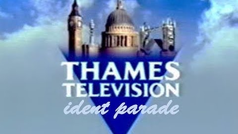 ITV Thames ident parade