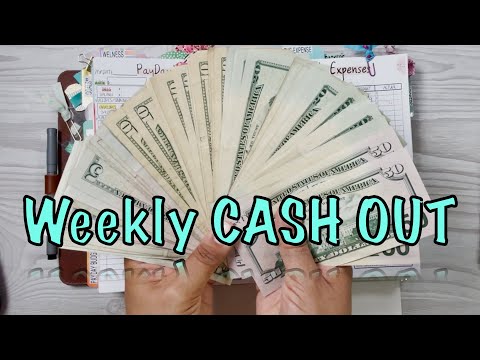 07/08/2022 Weekly Cash Expense CASH-OUT - SKS Payday Budget Book #CashEnvelopes