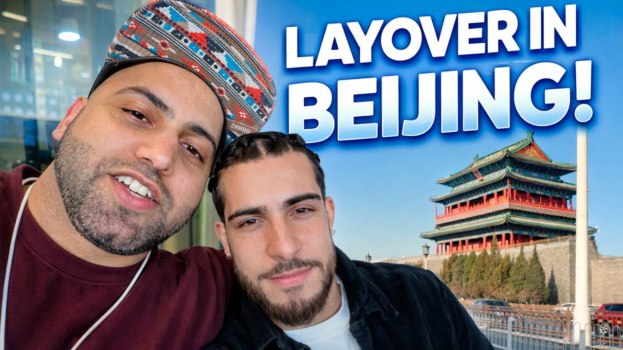 My first VLOG - Begins with a stopover in CHINA.