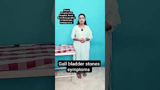 Gall bladder stones related symptoms  Acupuncture treatments  shorts