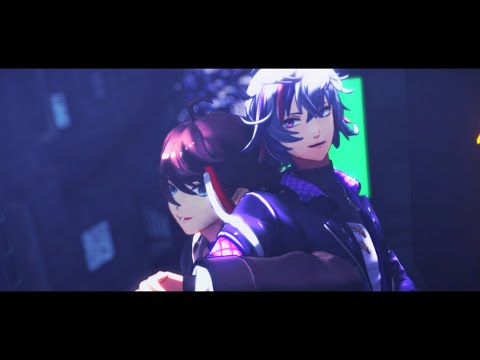 【不破湊/三枝明那】絶え間なく藍色【にじさんじMMD】