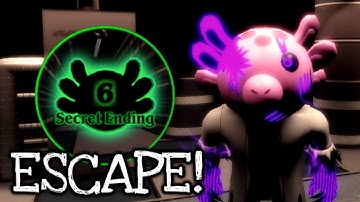 How To ESCAPE - CHAPTER 6 FACILITY (SECRET ENDING) in PIGGY: SEEKING REVENGE! - Roblox