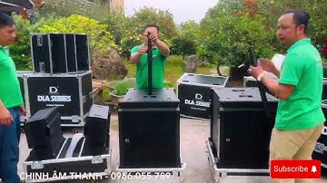 LOA SỰ KIỆN DMX - DLA XI10A XI18A  CHỊNH ÂM THANH - 0966.055.789 #DMX #DLA #amthanhsukien #loasukien