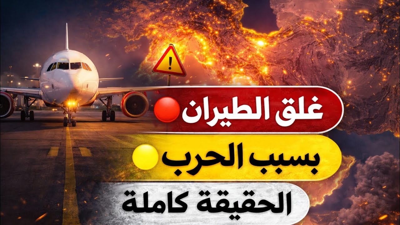 هل تم غلق الطيران في السعودية؟ والخليج بسبب الحرب! هل السفر في خطر؟