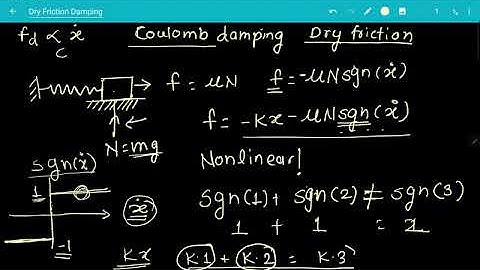 18 Coulomb damping