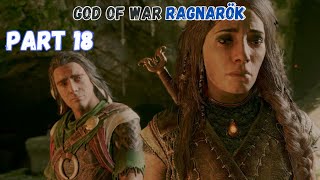 God of War Ragnarök [Part 18] - Freya and Freyr - Walkthrough Full Gameplay PS5/4K