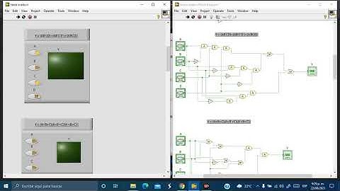 ..Operaciones Booleanas con software labview