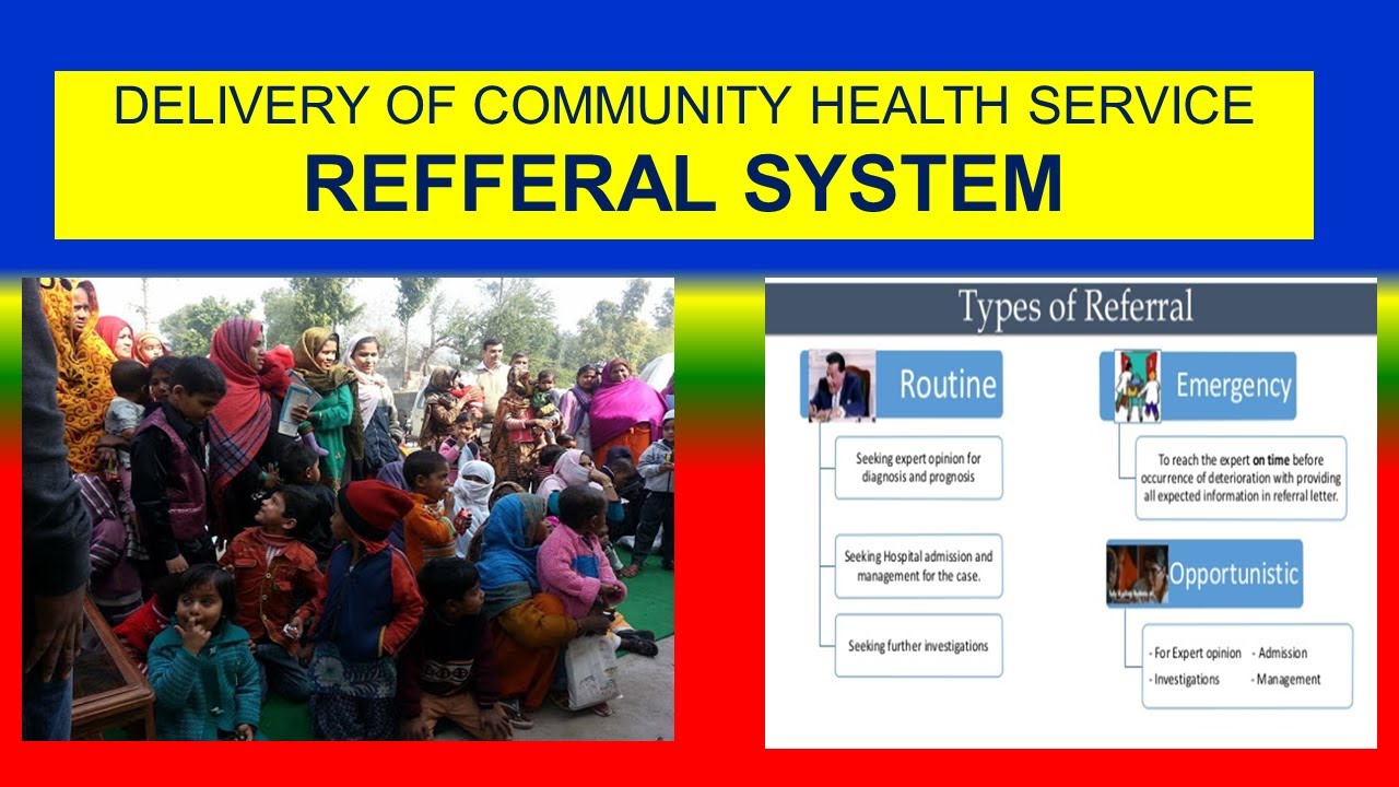 REFFERAL SYSTEM Development Of Community Health Services YouTube