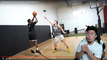 CASH IS A BETTER SHOOTER THAN ME NOW ... CashNasty & Kenny Chao VS Jiedel & Jeff INTENSE 2v2!