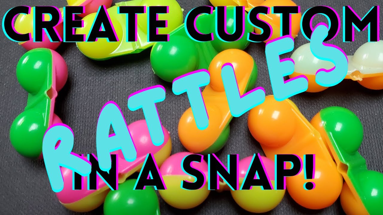Create custom line rattles in a SNAP! - YouTube