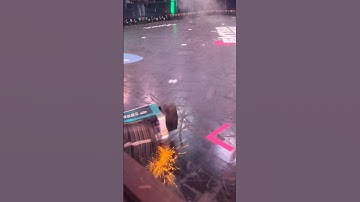 Kicking sparks out of the ring #battle #robots #championship #shorts #robotics #battleofrobots