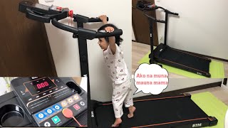 UNBOXING BTM ELECTRIC TREADMILL FROM AMAZON/HUBBY’S GIFT