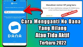 Terbaru Cara Mengganti No Dana Yang Sudah tida Aktif Atau Hilang 2022