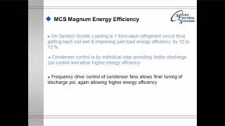 MCS-Magnum Diagnostics Package