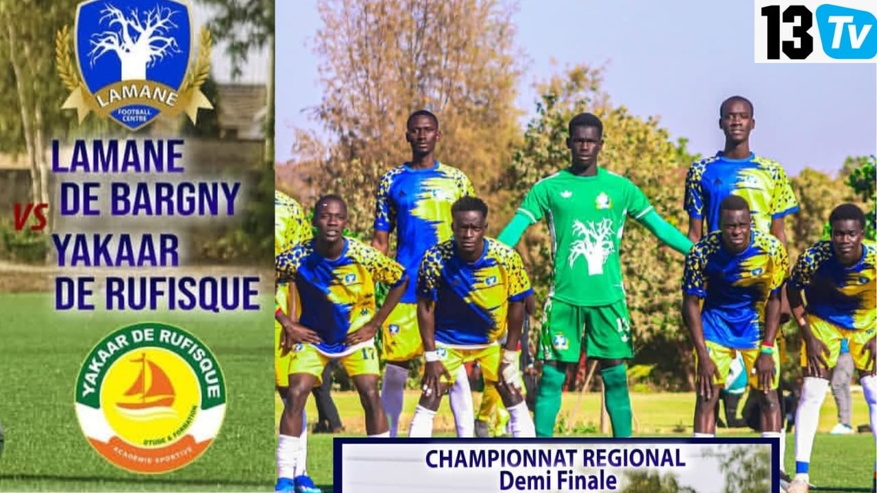 CHAMPIONNAT RÉGIONAL (PLAY OFF) LAMANE DE BARGNY 🆚YAKAAR DE RUFISQUE ...