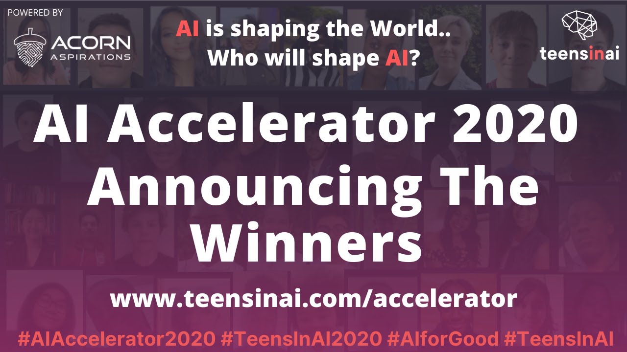 Announcing The Winners | AI Accelerator 2020 - YouTube