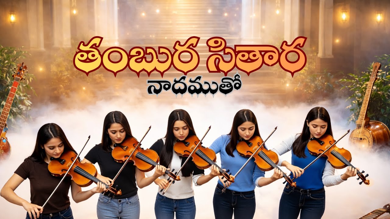 🎶✨ తంబుర సితార నాదముతో | Tambura Sitara Naadamutho | Telugu Christian Worship Song | Kadaboora ✝️🙏