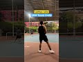 Latihan rutin sore ukm tenis lapangan Undip #shorts