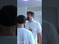 Izzy Gets Chin Checked: Battle of the New Guy! #shorts