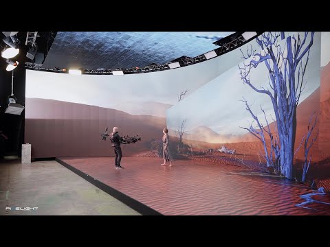 Studio virtuel XR Pixelight — les possibilités sans limites du tournage en LED Volume