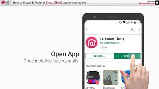 [LG Front Load Washer] - Install & Register Smart ThinQ App. screenshot 3