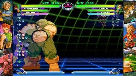 Juggernaut baby~ (Jugg glitch back in MvC2)