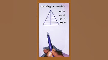 Figure counting reasoning | Counting triangles #figurecounting #countingfigures #tnpsc #maths